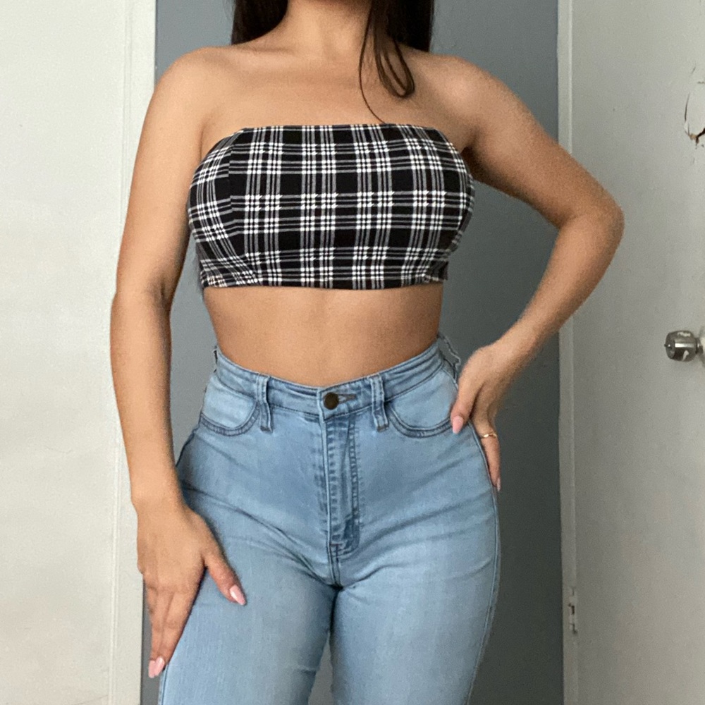 Plaid Bandeau